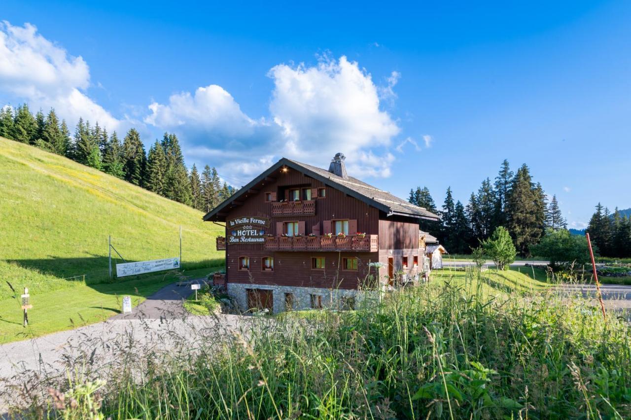 La Vieille Ferme Hotel Manigod Exterior foto