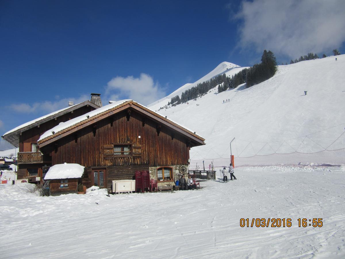 La Vieille Ferme Hotel Manigod Exterior foto